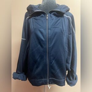 Free People Women’s Blue Switch Up Zip Up Jacket Size XL